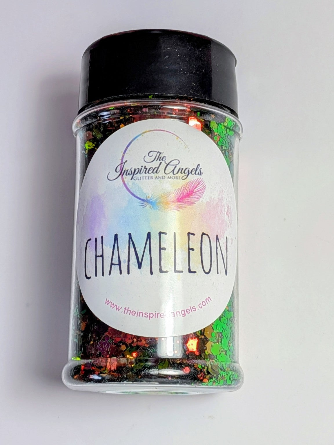 Chameleon Color Shift Chunky Glitter Mix – Green, Gold & Copper Glitter | 2 oz Craft Glitter for Tumblers, Resin & DIY