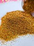 Flashy Fine Holographic Gold Glitter – Premium Gold Craft Glitter | 2 oz for Tumblers, Resin & DIY